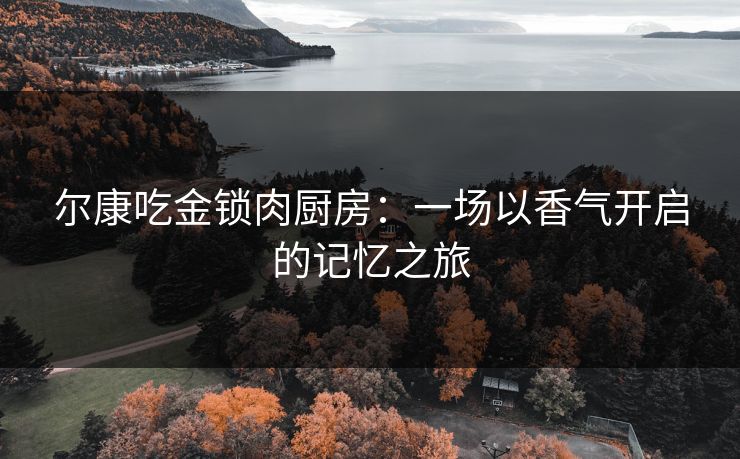 尔康吃金锁肉厨房：一场以香气开启的记忆之旅